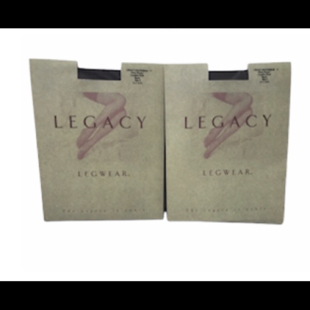 🆕 New (2) Pack of Legacy Shapewear Nylons - Black
